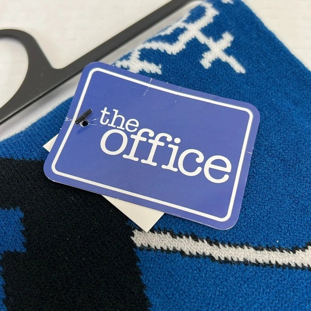NEW NBC The Office Dunder Mifflin Reversible Unisex Scarf